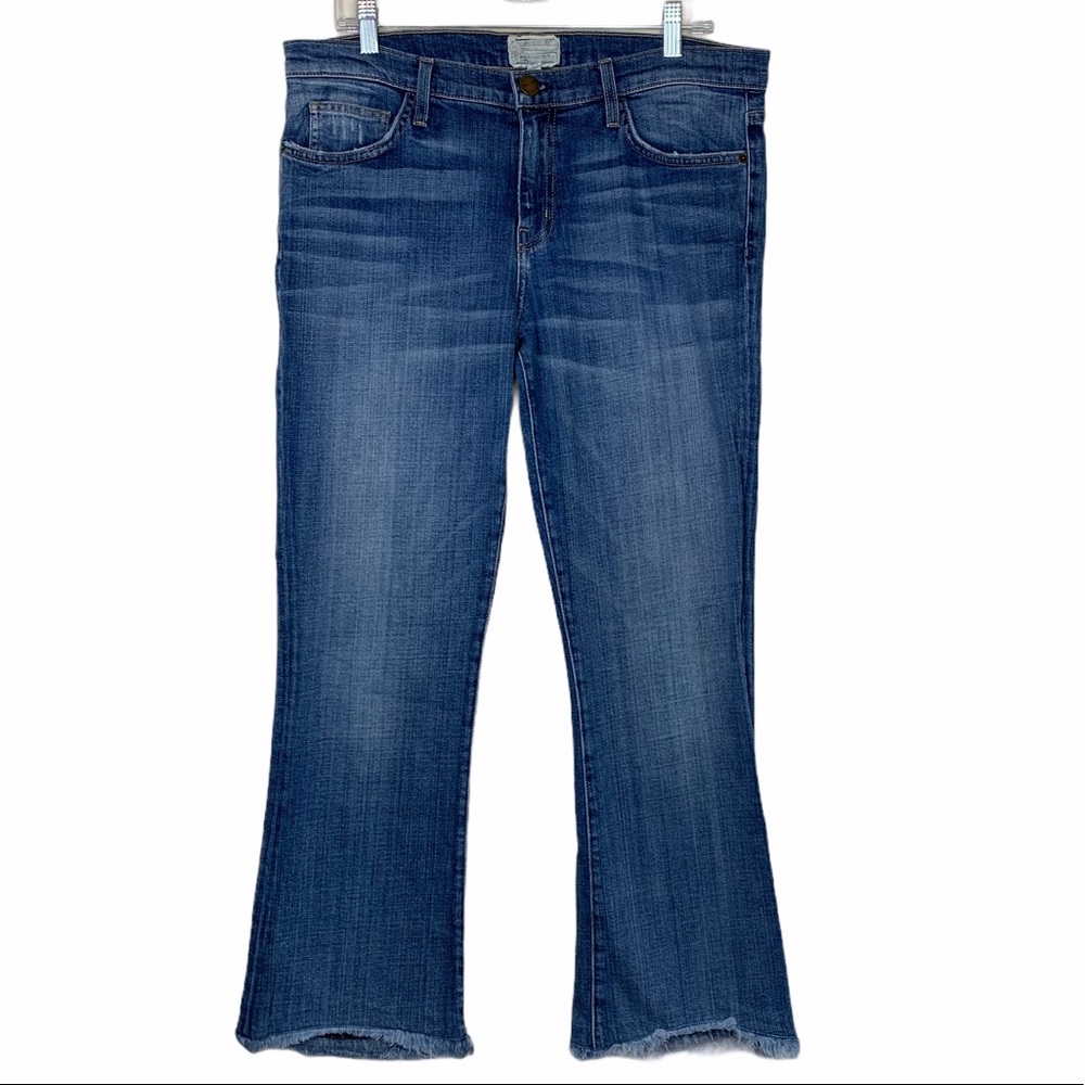 Current Elliott FlipFlop Super Loved Raw Hem Jeans